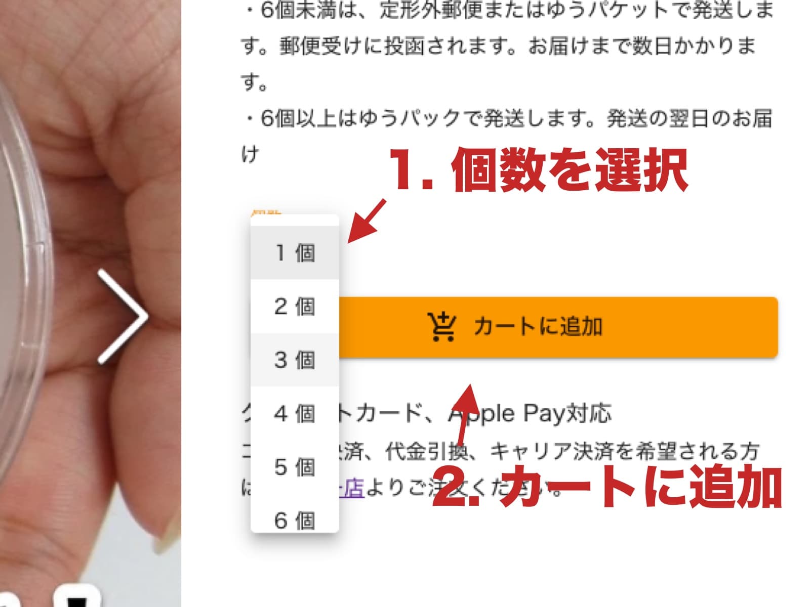 パソコン注文方法2